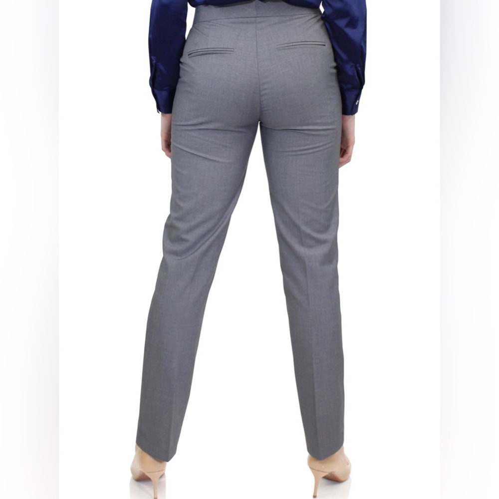 New Marc Defang Gray Tailored Suiting Trousers - 4 US - Picture 2 of 4